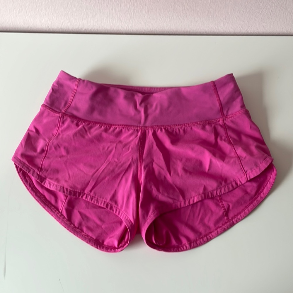 RARE‼️Lululemon, Sonic Pink speed ups, Size:0